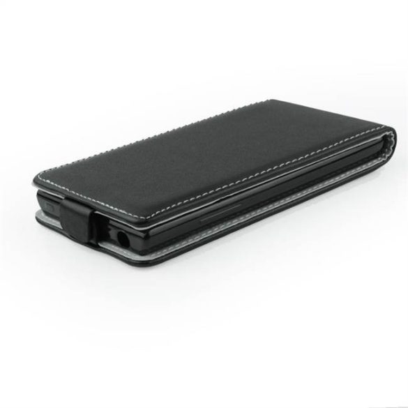 Flip tok Slim Flexi - Samsung Galaxy S8 Plus fekete telefontok