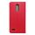 okos kihajtható tok LG K10 2017 piros telefontok