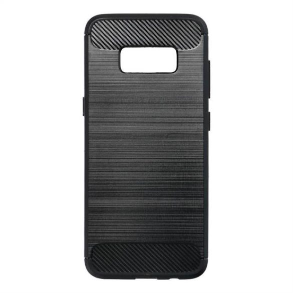 Forcell CARBON tok Samsung Galaxy S8 fekete telefontok