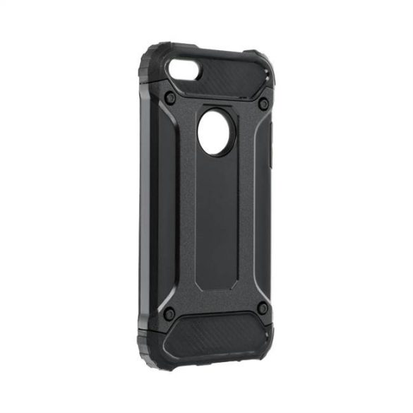 Forcell ARMOR tok iPhone 5 / 5S / SE fekete telefontok
