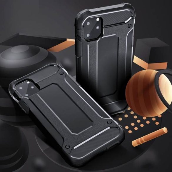 Forcell ARMOR tok iPhone 5 / 5S / SE fekete telefontok