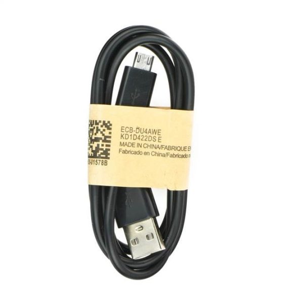 Kábel USB Micro USB fekete ver.1