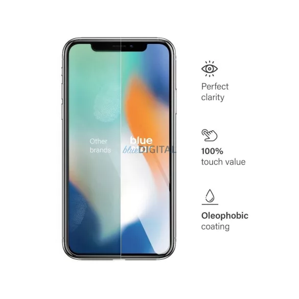 Edzett üveg tempered glass Blue Star - Apple Iphone X / Xs / 11 Pro 5,8" üvegfólia