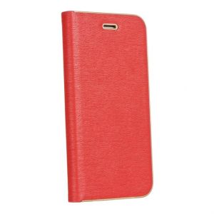 Luna Book for iPhone 7 Plus / 8 Plus vörös telefontok