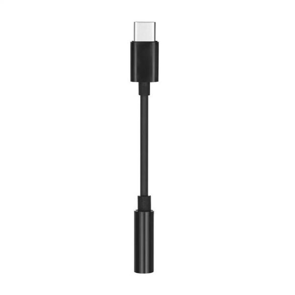 HF Adapter / audio Type-C USB-C - Jack 3,5mm fekete