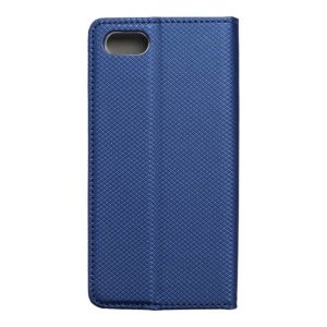 okos kihajtható tok Huawei Y5 2018 sötétkék telefontok