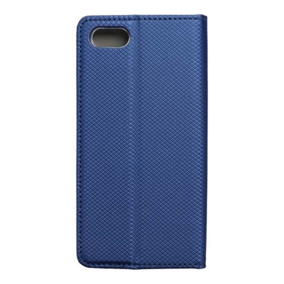 okos kihajtható tok Huawei Y5 2018 sötétkék telefontok