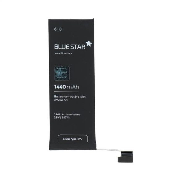Akkumulátor iPhone 5 1440 mAh Polymer Blue Star HQ