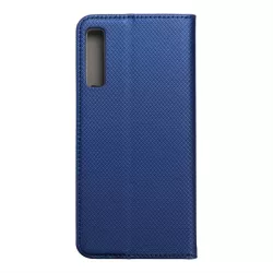   okos kihajtható tok Samsung Galaxy A7 2018 (A750) sötétkék telefontok