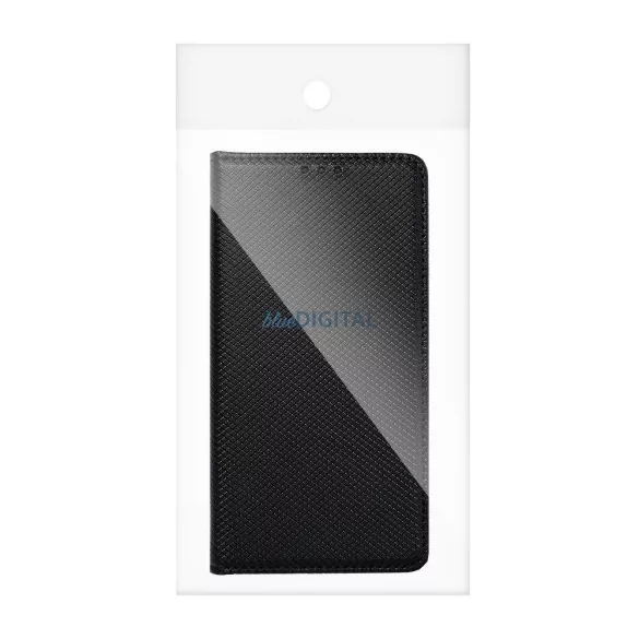 okos kihajtható tok HUAWEI P smart 2019 fekete telefontok