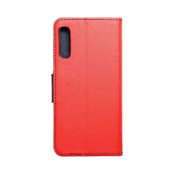 Fancy flipes tok Samsung Galaxy A50 piros / sötétkék telefontok