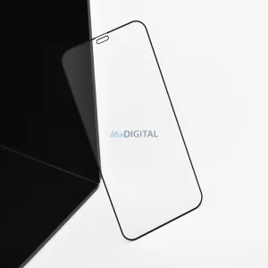 5D teljes felületen ragasztós Edzett üveg tempered glass - Huawei P30 Pro fekete üvegfólia