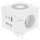 KERG Smart 2-aljzatos elosztókocka + USB-A + USB-C töltő + LED lámpa 16A/250V~ - fehér