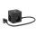 KERG Smart 3-aljzatos elosztókocka + USB-A+USB-C gyorstöltő 1,5m 3×1,5mm2 H05VV-F 16A/250V~ - fekete