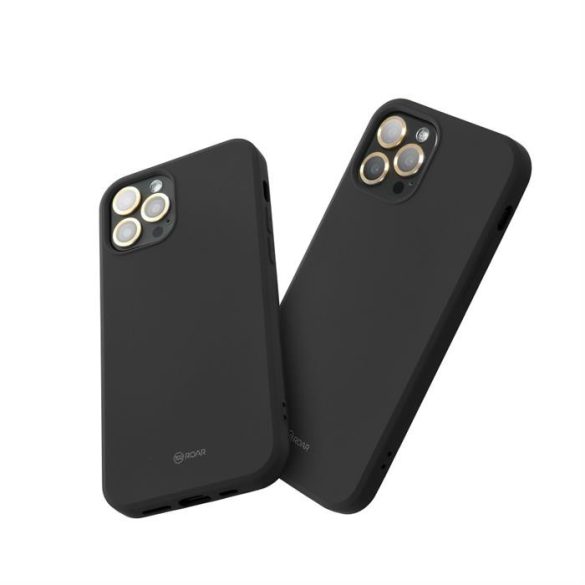 Roar Színes zselés tok - Iphone 11 Pro Max fekete telefontok