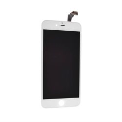   LCD kijelző az iPhone 6 5,5" digitalizálóval fehér (HiPix) - ALKATRÉSZ!