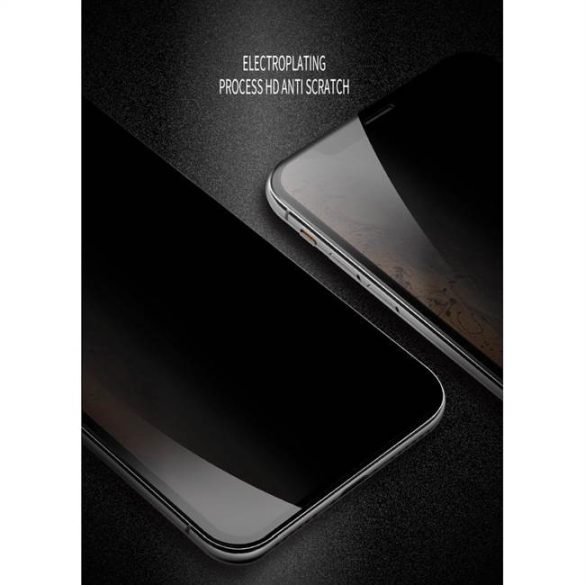 X-ONE Teljes tok extra erős betekintésvédett - iPhone 11 Pro Max (teljes képernyős) Edzett üveg tempered glass 9H üvegfólia