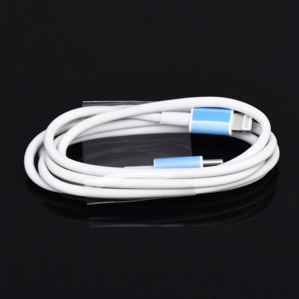 Type-c kábel iPhone Lightning 8 pin csatlakozóval - Power Delivery PD18W fehér