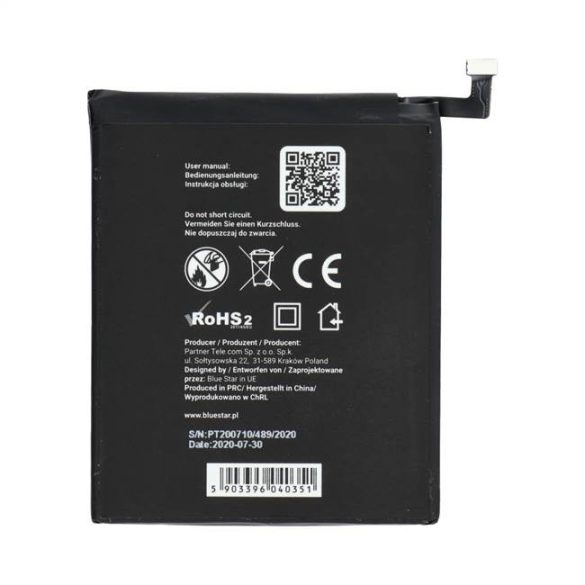 Akkumulátor Xiaomi redmi Note 5A / 5X (BN31) 3080 mAh Li-Ion Blue Star