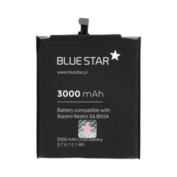Akkumulátor Xiaomi redmi 5A (BN34) 3000 mAh Li-Ion Blue Star