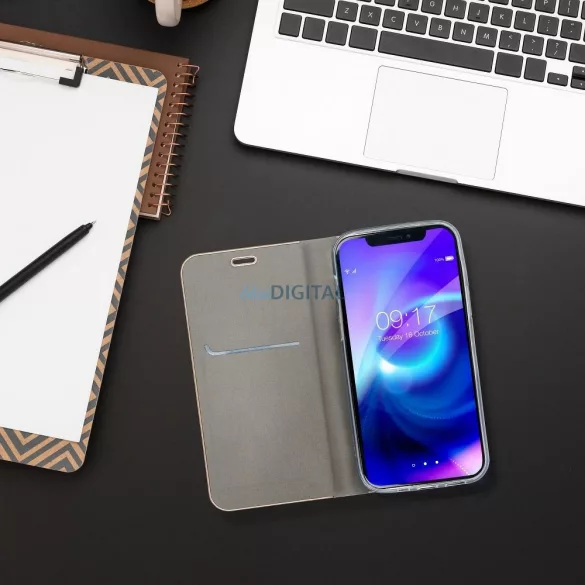 Luna Book Samsung Galaxy A51 ezüst telefontok
