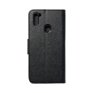 Fancy flipes tok Samsung Galaxy M11 fekete telefontok