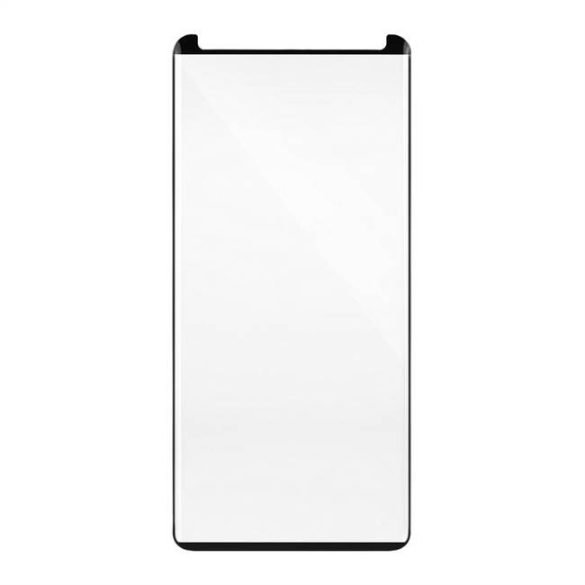 Protector LCD X-ONE - Samsung Galaxy S20 4D (tok barát,ezért picit kisebb méretű) Full Face fekete Edzett üveg tempered glass 9H üvegfólia