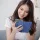 okos kihajtható tok for Samsung Galaxy A21s sötétkék telefontok