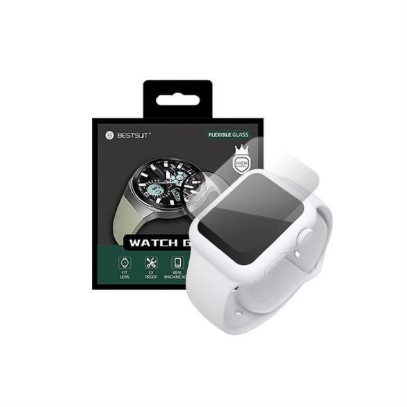 Rugalmas Nano üveg 9H - Apple iWatch sorozat 4 / 5-44mm üvegfólia