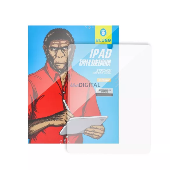 5D Mr. Monkey Glass - iPad Pro 10.5 Átlátszó (HD) üvegfólia