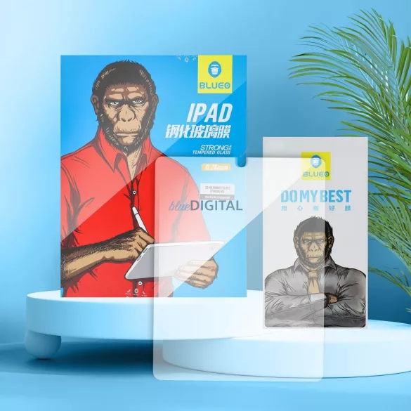 5D Mr. Monkey Glass - iPad Pro 10.5 Átlátszó (HD) üvegfólia