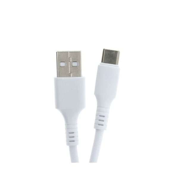 Kábel USB - Type-c 2,0 C279 fehér 3 méteres