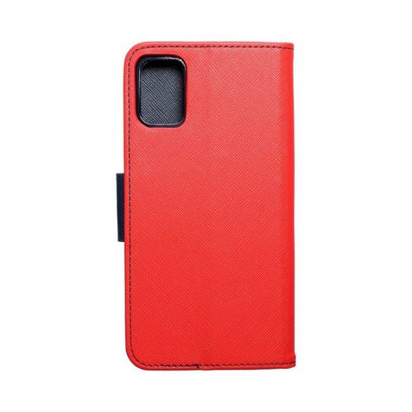 Fancy flipes tok Xiaomi redmi 9 piros / sötétkék telefontok