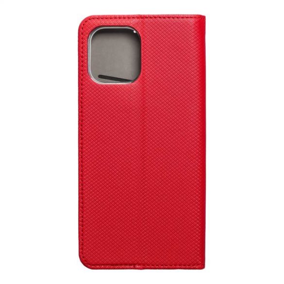 okos kihajtható tok iPhone 12 PRO MAX piros telefontok