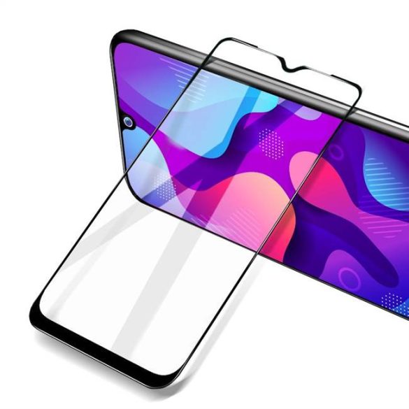 5D teljes felületen ragasztós üvegkerámia - Iphone XR / 11 6,1" fekete üvegfólia