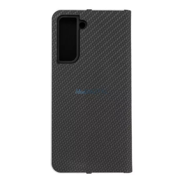 Forcell LUNA Carbon Samsung Galaxy S21 fekete telefontok