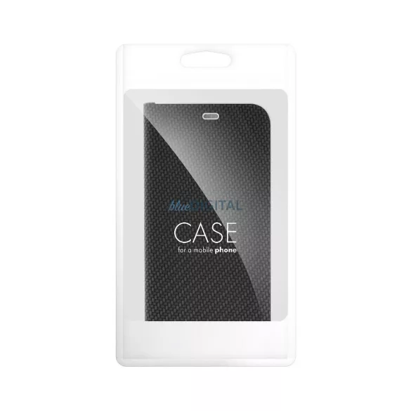 Forcell LUNA Carbon Samsung Galaxy A12 fekete telefontok