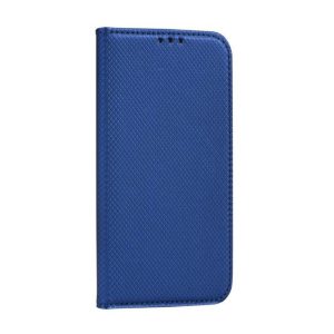 Smart Case könyvtok Samsung A12 tengerészkék