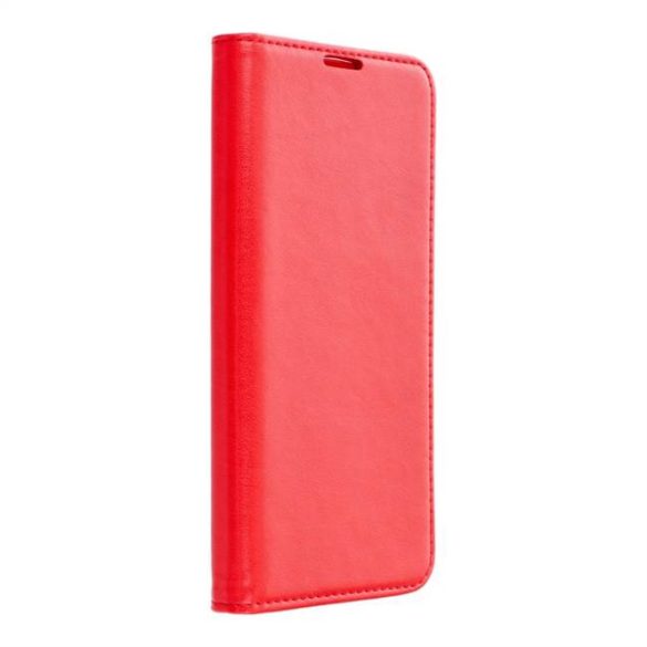 Mágneses Book tok - Samsung Galaxy S21 ULTRA piros telefontok
