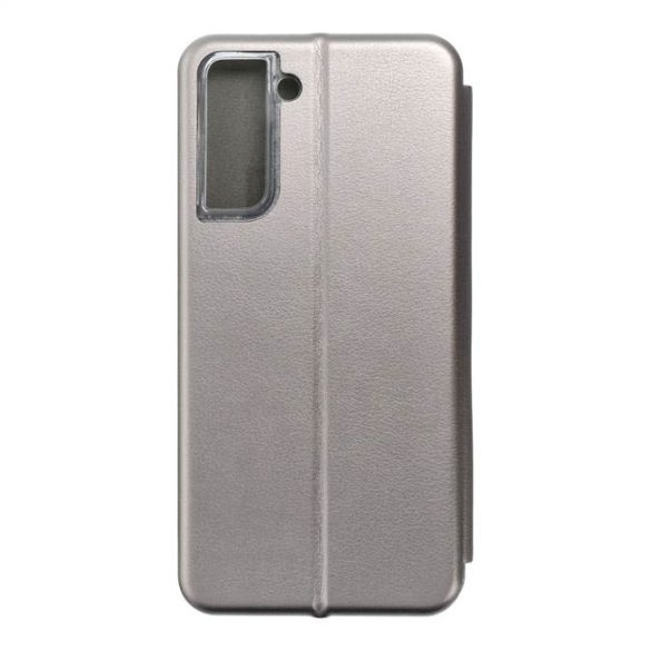Book Forcell Elegance Samsung Galaxy S21 PLUS szürke telefontok
