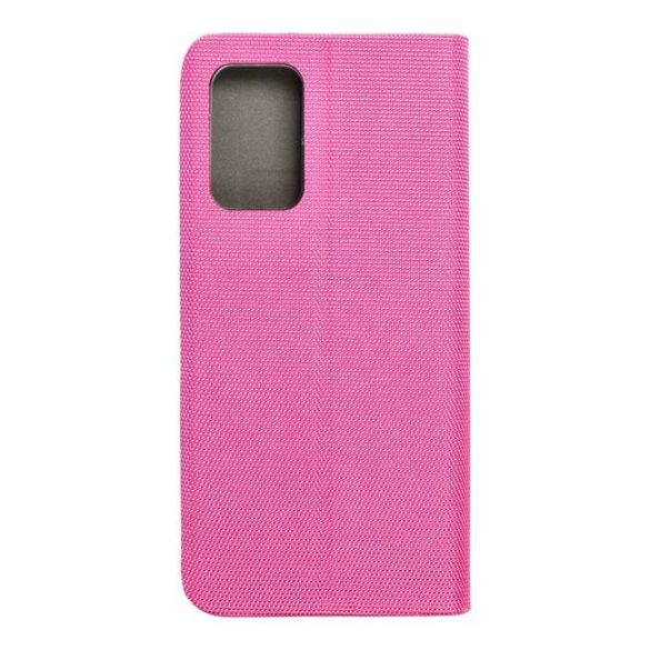 SENSITIVE Book for Samsung Galaxy A72 5G Átlátszó rózsaszín telefontok