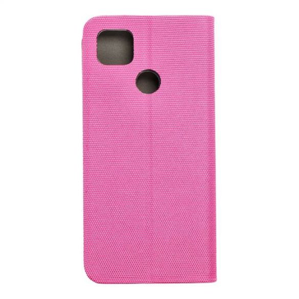 SENSITIVE flipes tok Xiaomi redmi 9C / 9C NFC Átlátszó rózsaszín telefontok