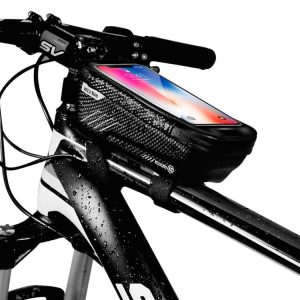 Kerékpár tartó / elülső gerenda táska érintőképernyős cipzárral WILDMAN E2 1L 4 - 7