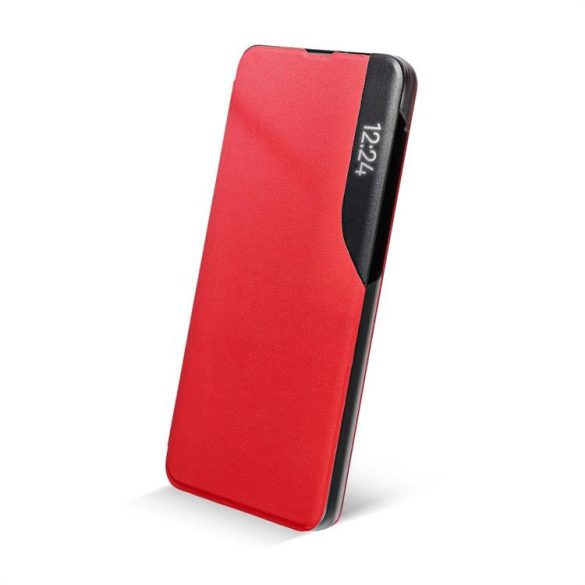 SMART VIEW mágneses flipes tok Xiaomi redmi 9C piros telefontok