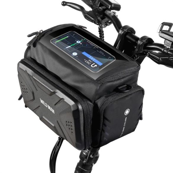 Kerékpár tartó / keréken táska érintőképernyős cipzárral WILDMAN GS6 4L 4 - 7