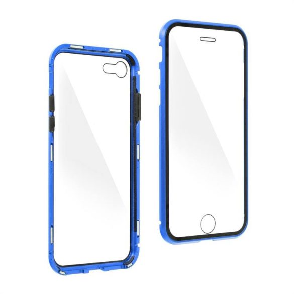 Mágneses tok Samsung S21 PLUS kék telefontok