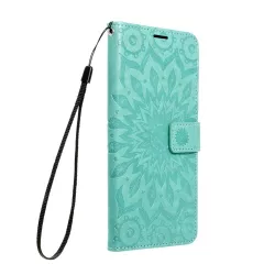   MEZZO könyvtok iPhone 7 / 8 / SE 2020 / SE 2022 mandala zöld