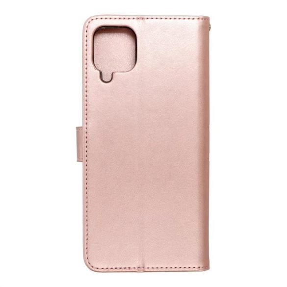 Forcell MEZZO flipes tok SAMSUNG Galaxy A12 mandala rose gold telefontok