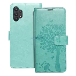   Forcell MEZZO flipes tok SAMSUNG Galaxy A32 5G fa zöld telefontok