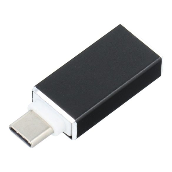 Adapter OTG USB A USB Typ C 3.0 fekete